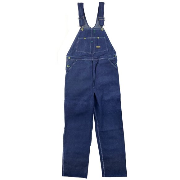 OshKosh B'Gosh Vintage Denim Bib Overalls Union Sanforized USA "38x32" NWT - Picture 5 of 14